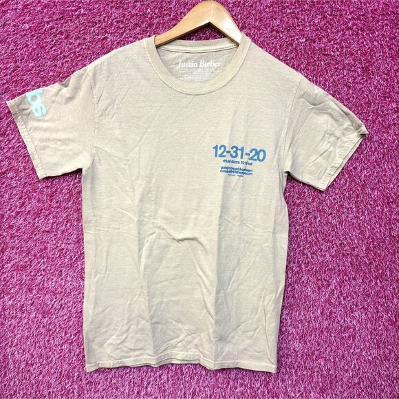 Justin Bieber Live With Your Boy New Years Eve Virtual Concert Tee S - Picture 3 of 4